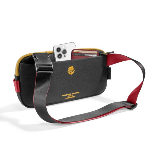 H02A4S1 - Túi đeo chéo Tomtoc Monster Hunter Royal Order-Themed EDC Sling Bag S - 4