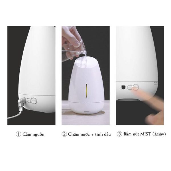 BTA200S-BK - Máy xông tinh dầu Mipow Vaso 3.0 Music Aromatherapy Diffuser - 6