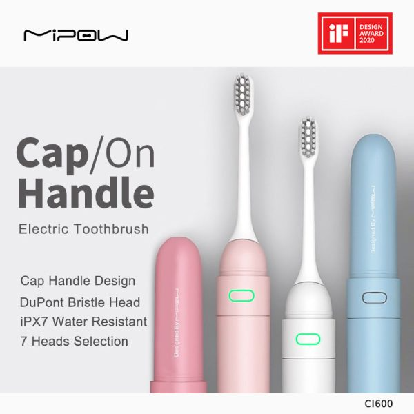 CI-600-BK - Bàn chải điện Mipow N2 Sonic Toothbrush - CI600 - 12