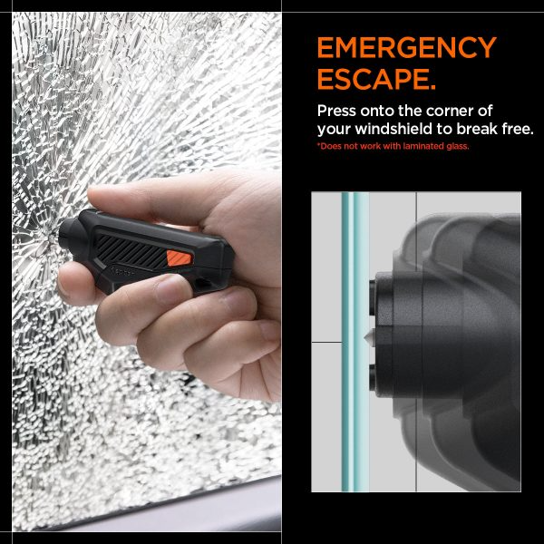 ACP06988 - Bộ phụ kiện dụng cụ thoát hiểm Spigen Car Escape Tool - 5