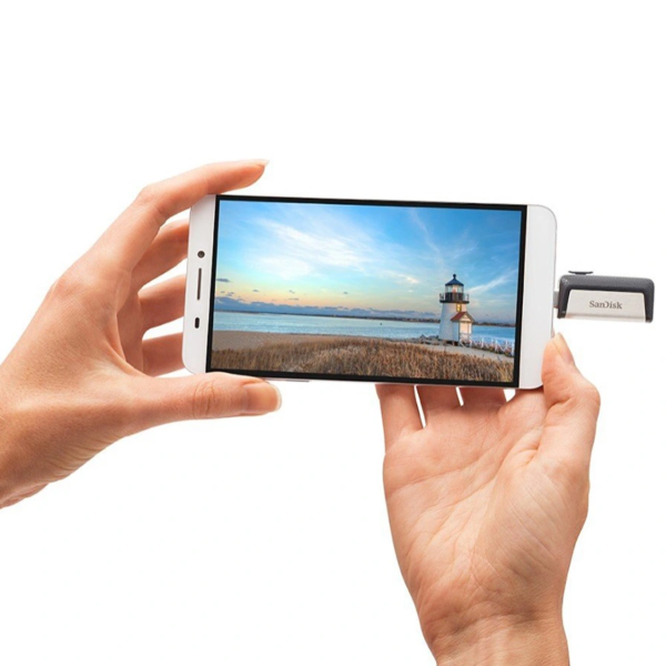 USB24042429 - USB 3.1 OTG Sandisk Ultra Dual Type-C SDDDC2 256GB 150MB s (SDDDC2-256G-G46) - 4