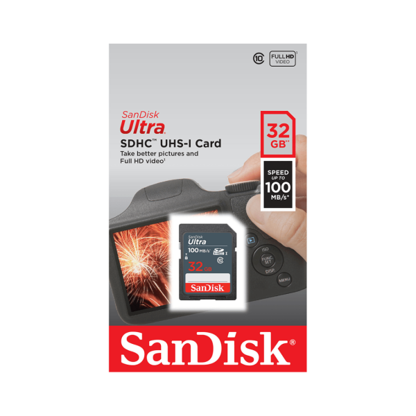 MC24042409 - Thẻ nhớ SDHC Sandisk Ultra 32GB Class 10 100MB s (SDSDUNR-032G-GN3IN) - 4