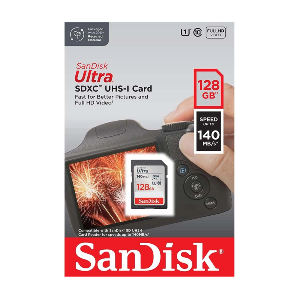 MC08052402 - Thẻ nhớ SDXC Sandisk Ultra 128GB UHS-I 140MB s (SDSDUNB-128G-GN6IN) - 4