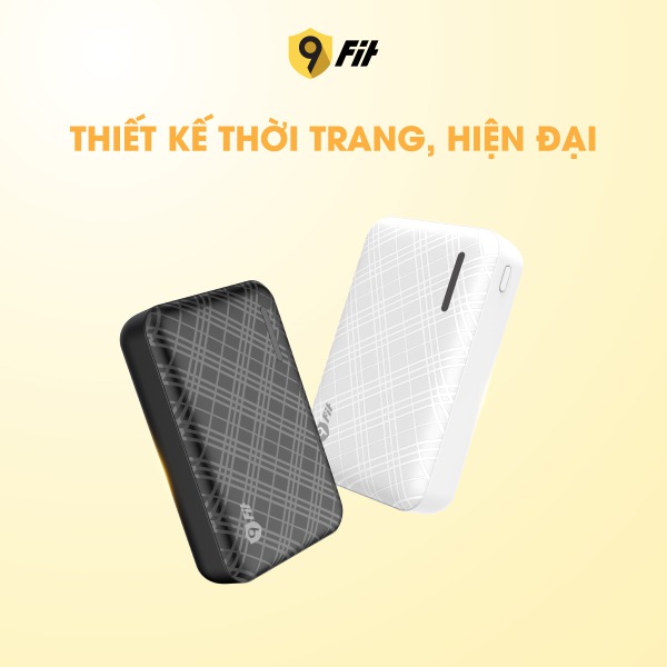 9PL10K03B - Pin sạc dự phòng 9Fit Lite 10.000 mAh 3.7V Li-Polymer - 8