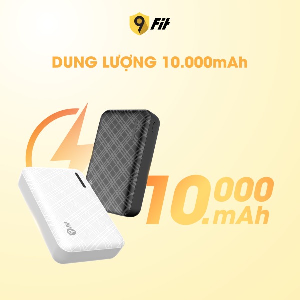 9PL10K03B - Pin sạc dự phòng 9Fit Lite 10.000 mAh 3.7V Li-Polymer - 11