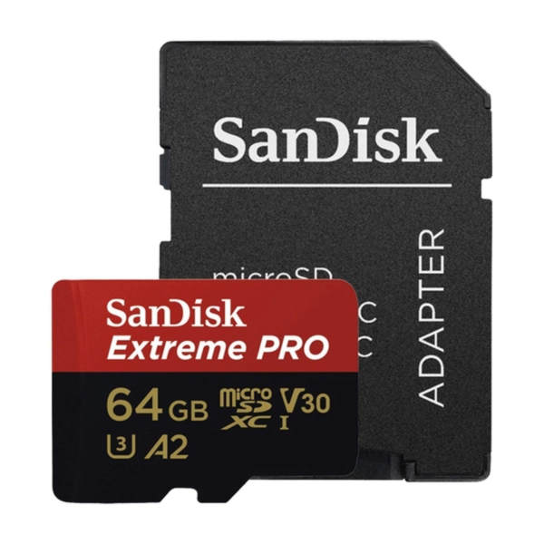 MC24042412 - Thẻ nhớ MicroSDXC Sandisk Extreme Pro 64GB V30 U3 UHS-I 200MB s (SDSQXCU-064G-GN6MA) - 2