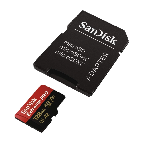 MC24042411 - Thẻ nhớ MicroSDXC Sandisk Extreme Pro 128GB V30 U3 UHS-I 200MB s (SDSQXCD-128G-GN6MA) - 2
