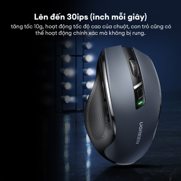 15063 - Chuột máy tính công thái học không dây Ugreen MU006 - 8