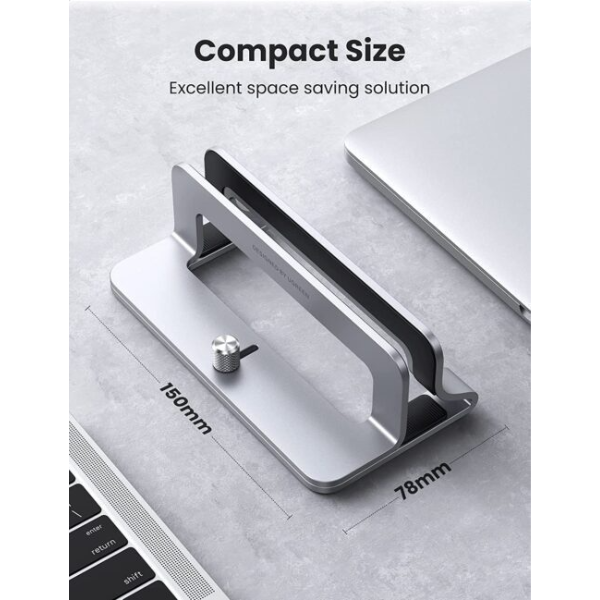 20471 - Đế đỡ để máy tính xách tay dọc Ugreen LP258 hợp kim nhôm - 3
