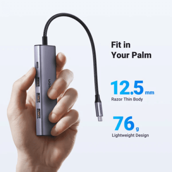 15596 - Hub chuyển đổi Ugreen Type-C 5 in 1 CM511 - 2