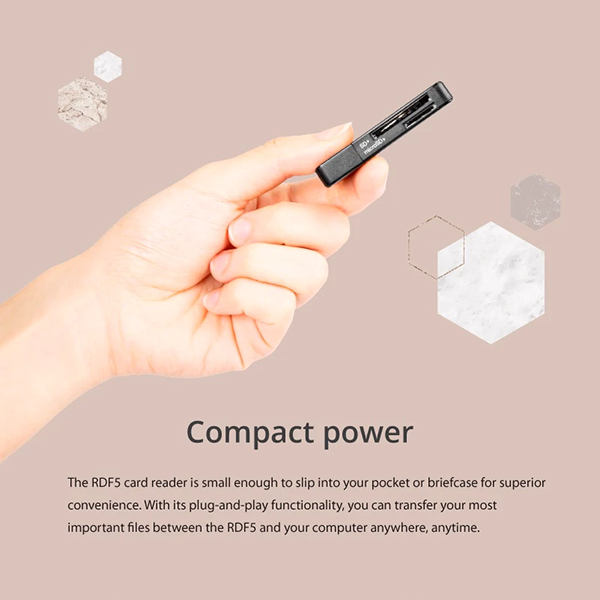 TS-RDF5K - Đầu đọc thẻ nhớ USB 3.0 Reader Transcend - 4