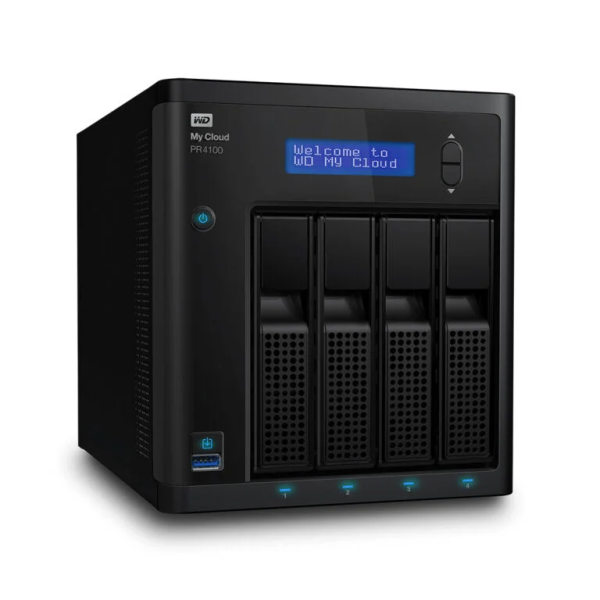 NAS03072401 - Ổ cứng mạng HDD Western Digital My Cloud PR4100 Pro LAN USB 3.0 0TB (WDBNFA0000NBK-SESN) - 4