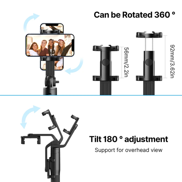 QSD-FUCB2 - Tripod Ulanzi kèm Remote Bluetooth SK-03 Qua Sử Dụng - 4