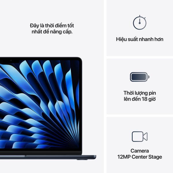 MACBOOK-AIR-M4-16GB-1TB - MacBook Air M4 13 inch 10GPU 10CPU 16GB 1TB - Chính Hãng VN - 13