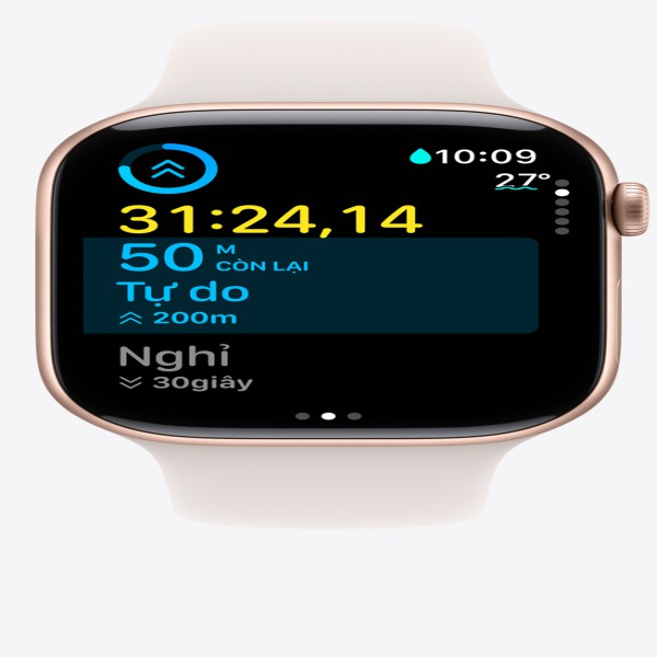 APPLE-WATCH-SE-2024-GPS-40MM - Apple Watch SE 2 2024 GPS 40mm Viền Nhôm Dây Cao Su - Chính hãng VN A - 5