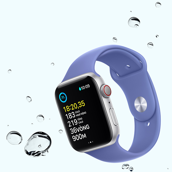 APPLE-WATCH-SE-2024-GPS-40MM - Apple Watch SE 2 2024 GPS 40mm Viền Nhôm Dây Cao Su - Chính hãng VN A - 9