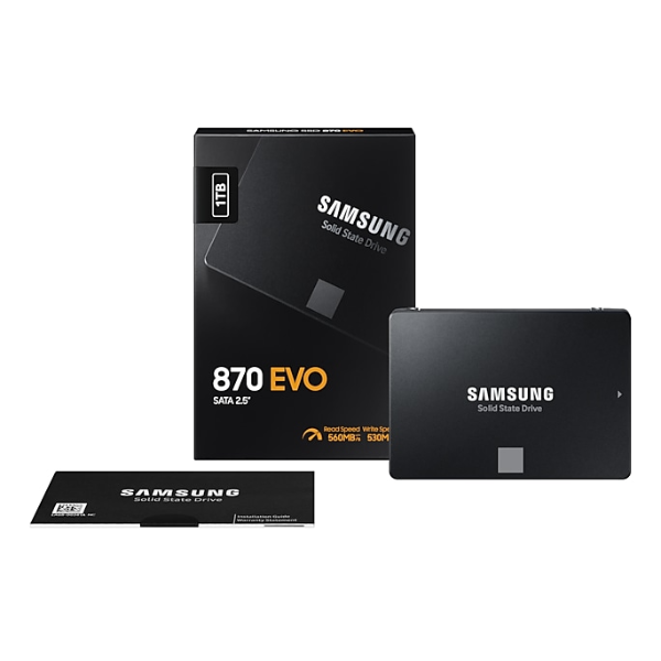 SSDINT07072429 - Ổ cứng SSD gắn trong Samsung 870 Evo 1TB 2.5 SATA III upto 560MB s (MZ-77E1T0BW) - 7