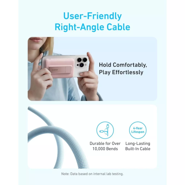 A1685H51 - Pin sạc dự phòng Anker Zolo 10.000 mAh 15W tích hợp cáp sạc - 4