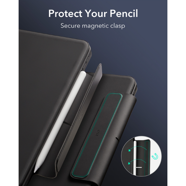 4894240200544 - Ốp lưng kèm bàn phím iPad Air 13 inch (Air 7 6) Pro 12.9 inch ESR Magnet Rebound 360 độ - 2