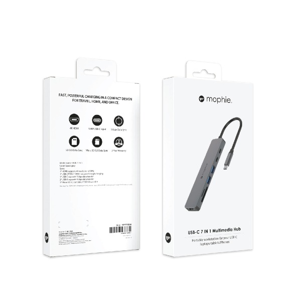 409910268 - Hub chuyển đổi Type-C Mophie 7 in 1 - 7