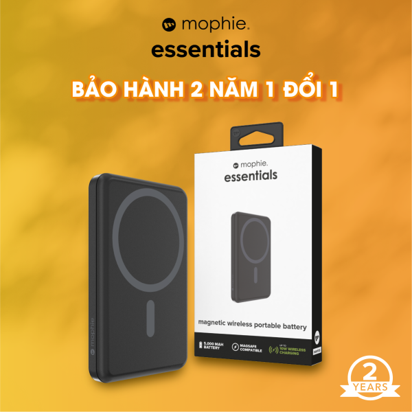 401112180 - Pin sạc dự phòng Mophie Essentials Snap+ 5.000 mAh - 21