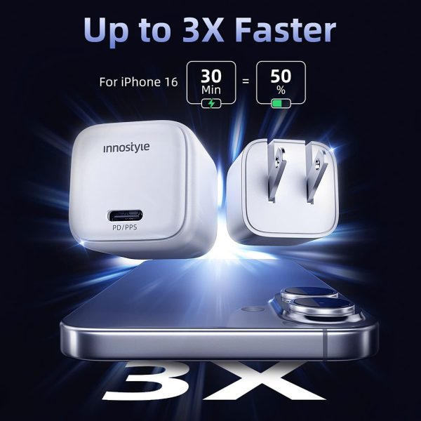 GC20WHT - Cốc sạc nhanh Innostyle 20W GoCharge Mini GC20 - 3