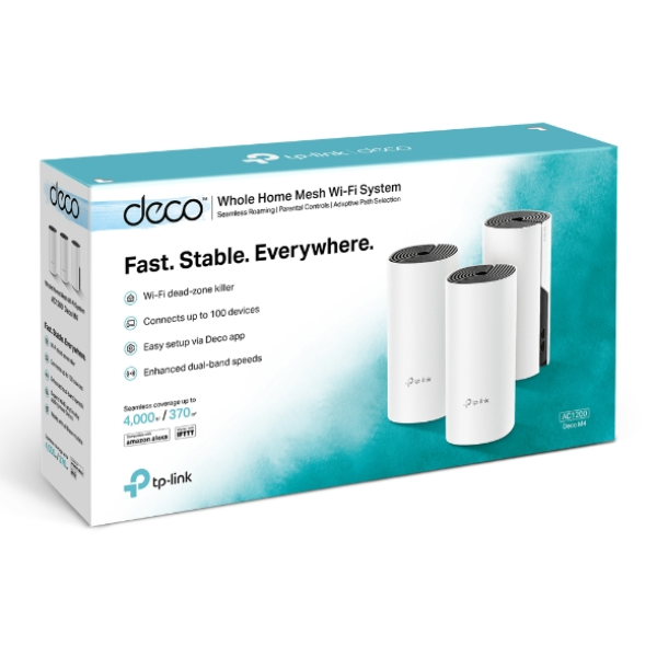 TL-M4-3 - Hệ thống Wifi Mesh cho toàn ngôi nhà AC1200 TP-Link Deco M4 (3 Pack) - 8