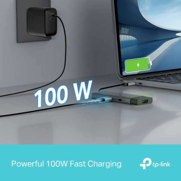 TL-UH5020C - Hub chuyển đổi Type-C TP-Link 5 in 1 - 6