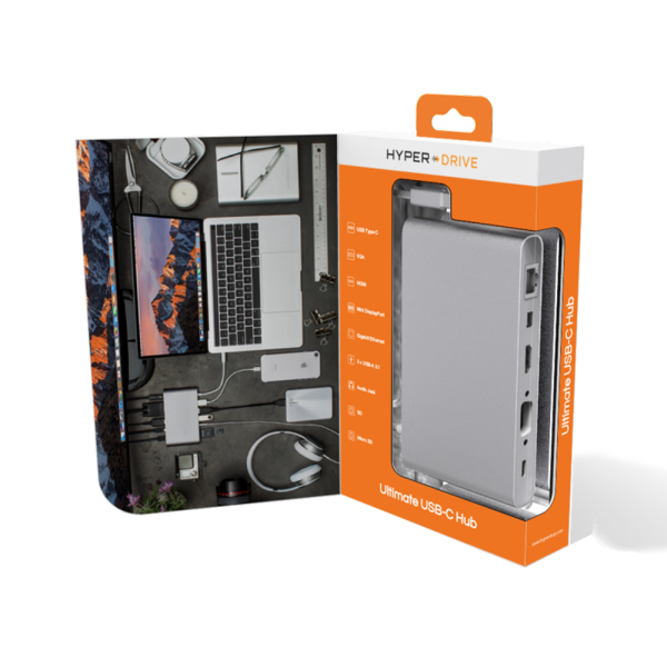 GN30GRAY - Hub chuyển đổi HyperDrive 11 in 1 Type-C Ultimate GN30 - 6