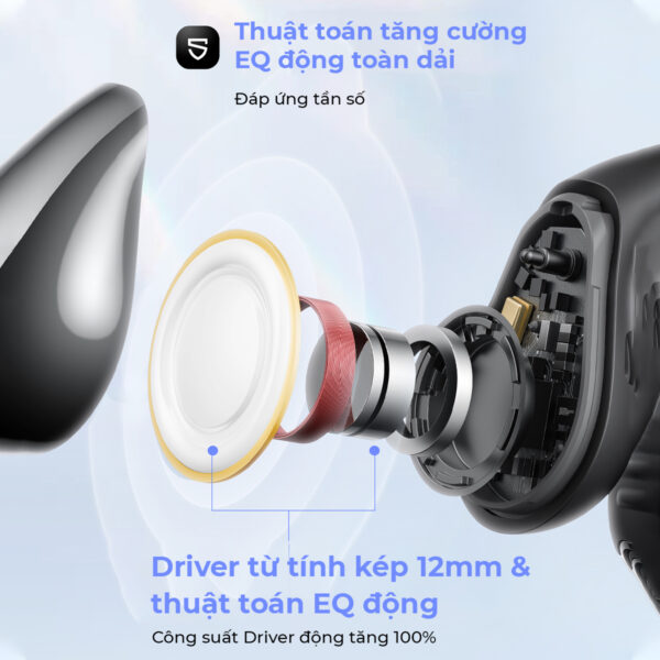 PEARLCHIPPROWH - Tai nghe Bluetooth Open-Ear SoundPEATS PearlClip Pro - 11