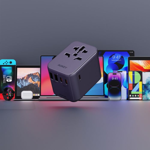 PA-TA07-BLU - Sạc đa năng Aukey PD35W nhiều cổng Travel Mate PA-TA07A - 6