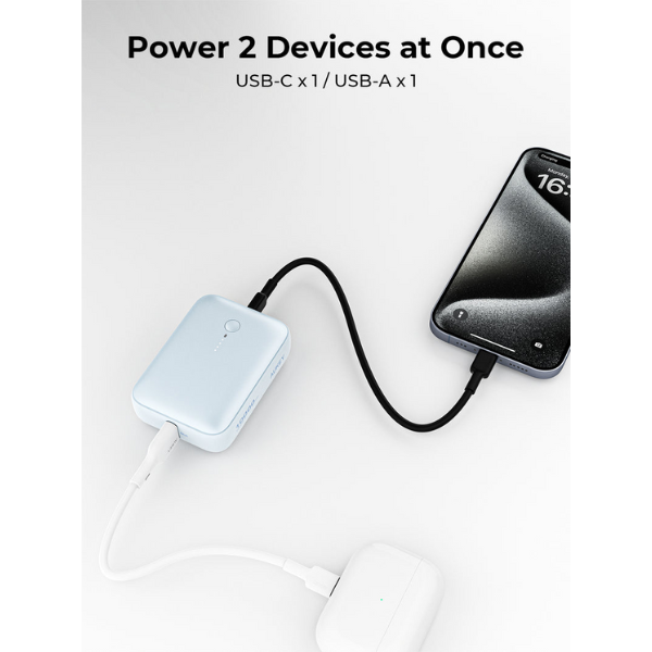 PB-Y55-SIL - Pin dự phòng sạc nhanh Aukey 10.000 mAh 22.5W Spark Mini - 4