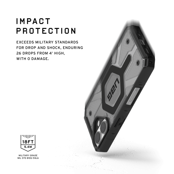 114466113131 - Ốp lưng Magsafe iPhone 16 UAG Pathfinder Clear - 9