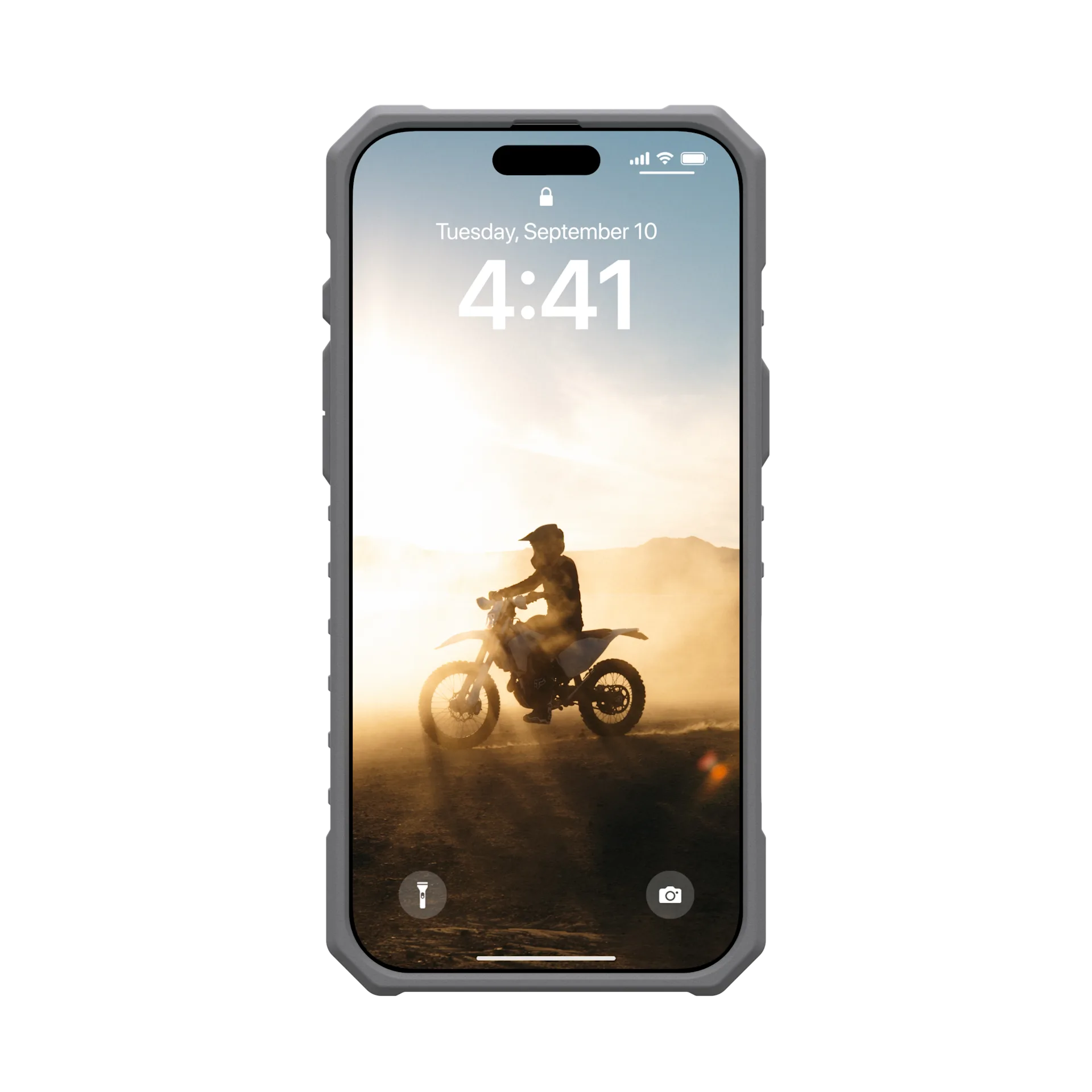 1144651BV03 - Ốp lưng Magsafe iPhone 16 Pro Max UAG Pathfinder Clear kèm dây đeo - 7