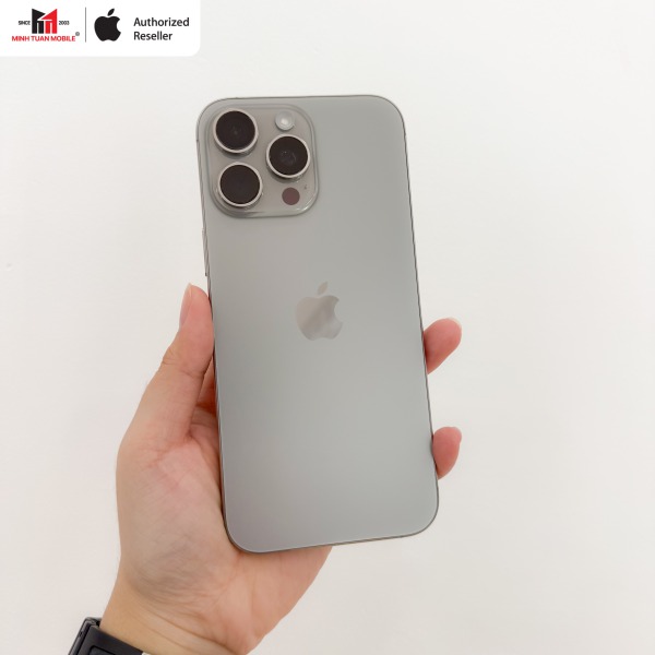 F02L4DT2LV - [Kèo Thơm] iPhone 16 Pro Max 256GB Titan Tự Nhiên Cũ Đẹp - F02L4DT2LV - 5