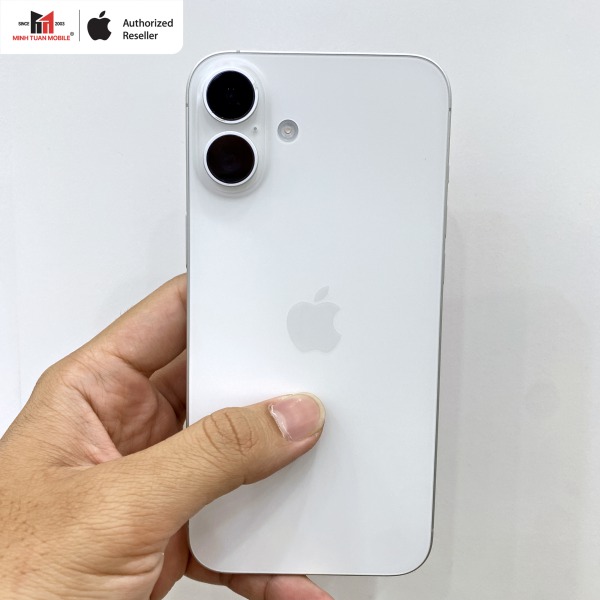 LG0X0JCDGM - [Kèo Thơm] iPhone 16 Plus 128GB White Cũ Đẹp - *****JCDGM - 3