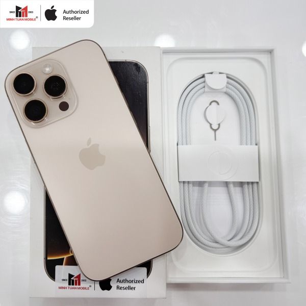 MHCY9736X5 - [Kèo Thơm] iPhone 16 Pro 128GB Titan Sa Mạc Cũ Đẹp - *****736X5 - 2