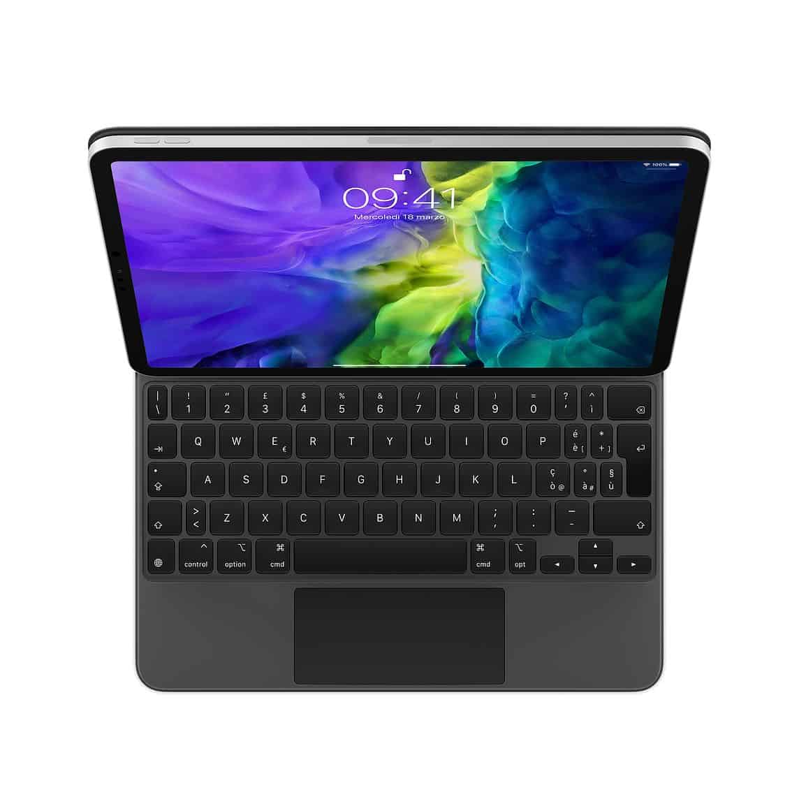 Bàn phím Magic Keyboard cho Apple iPad Pro 11inch Chính hãng VN A - Black (MXQT2ZA A)