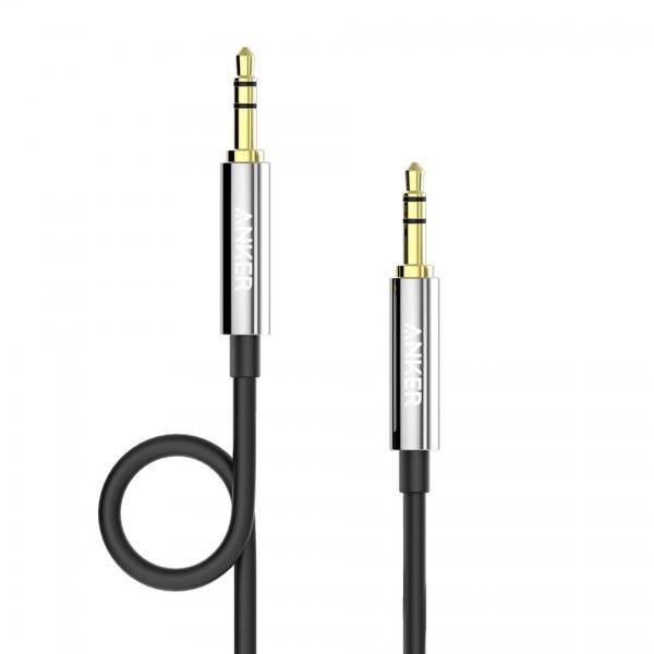 A8220BK - Cáp âm thanh Anker 3.5mm Sound Line 2.4m A8220BK