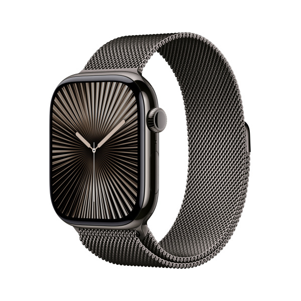 Apple Watch S10 LTE 46mm Viền Titan Dây Thép - Chính hãng VN A