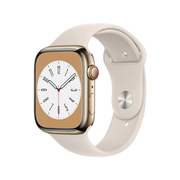 Apple Watch S8 LTE 45mm viền thép VN A - Cũ đẹp (****JCWQD2)