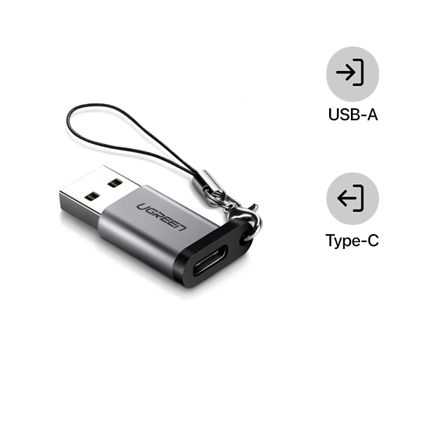 Đầu chuyển đổi USB-A sang Type-C Ugreen US276