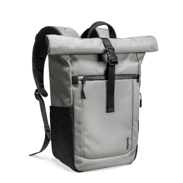 Balo MacBook 16 inch Tomtoc Roll Top Laptop BackPack Travel Commute Casual Daypack