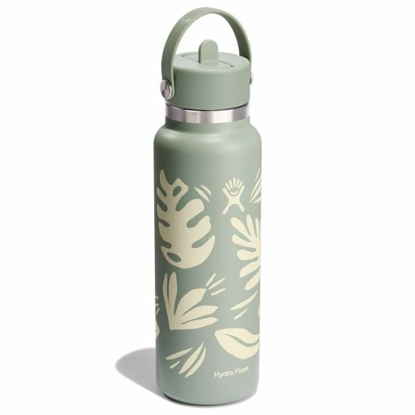 Bình nước giữ nhiệt Hydro Flask Wide Flex Straw Cap 40 OZ (1.183 ml)