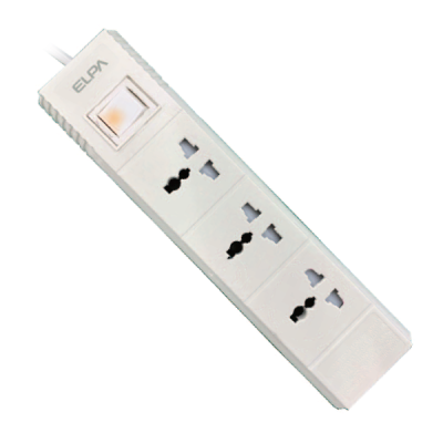 E-SLVNC33 - Ổ cắm 3 ổ điện 1 công tắc 3m ELPA ESL-VNC33