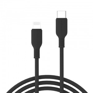 JICL120BLK - Cáp Type-C to Lightning Innostyle Jazzy MFI 1.2M
