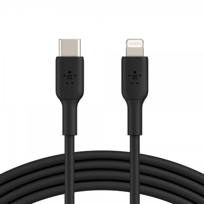 CAA003BT1MBK - Cáp Type-C to Lightning Belkin 30W vỏ nhựa 1M