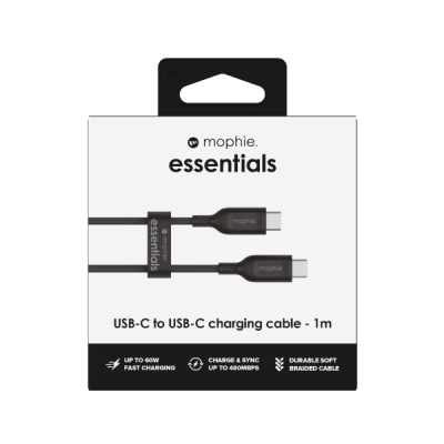 409912236 - Cáp Type-C to Type-C Mophie Essentials 60W 1M