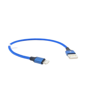 AL07250 - Cáp USB-A to Lightning Pisen Double Side Braided 250mm AL07