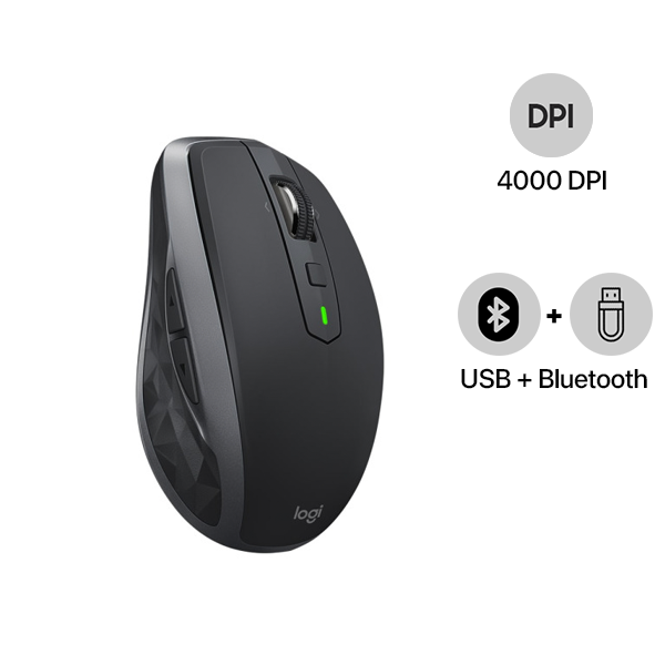 Chuột không dây Bluetooth Logitech MX Anywhere 2S